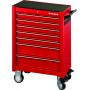PROJAHN Werkstattwagen UNIVERSE mit 7 Schubfaechern Rot