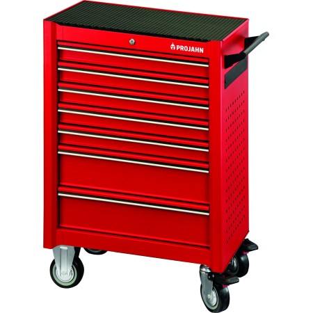 PROJAHN Werkstattwagen UNIVERSE mit 7 Schubfaechern Rot