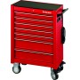PROJAHN Projahn Bestückter Werkstattwagen UNIVERSE mit 7 Schubfächern und 148-tlg. Bestückung Rot