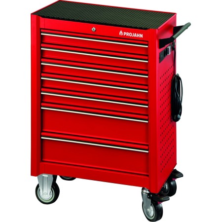 PROJAHN Bestückter Werkstattwagen UNIVERSE mit 7 Schubfächern und 171-tlg. Bestückung Rot
