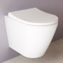 VitrA Aquacare Integra WC-Set mit Bidetfunktion, spülrandlos, inkl. Sitz