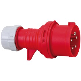 CEE-Stecker 400V/16A für die Verwendung im Aussenbereich (IP44, schraubbare Anschlusstechnik, 5-polig) CEE-Stecker 400V/16A für die Verwendung im Aussenbereich (IP44, schraubbare Anschlusstechnik, 5-polig)