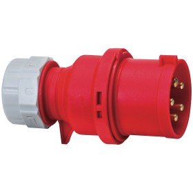 CEE-Stecker 400V/32A für die Verwendung im Aussenbereich (IP44, schraubbare Anschlusstechnik, 5-polig) CEE-Stecker 400V/32A für die Verwendung im Aussenbereich (IP44, schraubbare Anschlusstechnik, 5-polig)