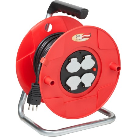 BAT ST 260 Kabelrolle, 25 m H05VV-F 3G1,0 schwarz 54 Stück/Palette