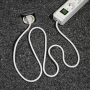 cleverLINE Steckdosenleiste 5er-Steckdosen (1,5m Kabel, mit Schalter) weiss