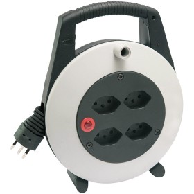 Vario Line Kabelbox 4-fach Schwarz/Lichtgrau/Schwarz 10m H05VV-F 3G1,5 *CH*