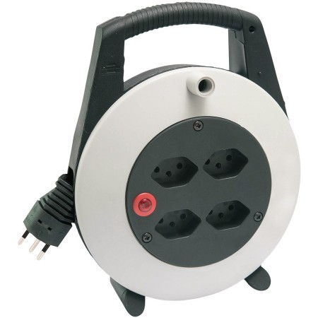 Vario Line Kabelbox 4-fach Schwarz/Lichtgrau/Schwarz 10m H05VV-F 3G1,5 *CH*