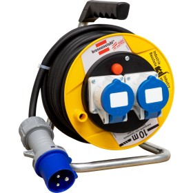 Garant CEE ST 180 IP44 Campingkabeltrommel, 10m 3G2,5 schwarz