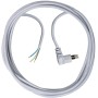 Brennenstuhl Qualitäts-Kunststoff-Anschlusskabel mit Winkelstecker (Anschlusskabel für innen mit 5m Kabel)