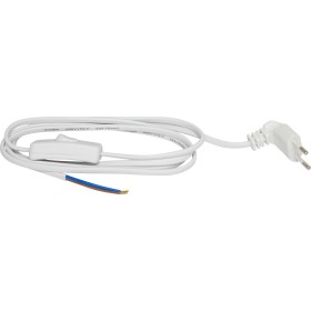 Kunststoff-Anschlusskabel mit Zwischenschalter für den Innenbereich mit 1,8m Kabellänge