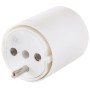 FIX-Adapter DE auf CH weiss 230V 3-polig T12 auf Schutzkontaktstecker