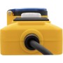 Super-Solid Steckdosenverteiler 5x T13 Steckdosen, T13 Stecker, 5m 3G1,5 gelb/blau, IP55