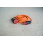 Verlängerungskabel (Kunststoff), T25 Kupplung, T25 Stecker, Kabel 10m 5G2.5 orange, CH Stecksystem IP55