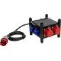 Kompakter Stromverteiler BSV 3/16 IP44, 3x CEE 5p 400V/16A, 2x Typ T23 (IP55), 2x Typ T25 (IP55) *CH*