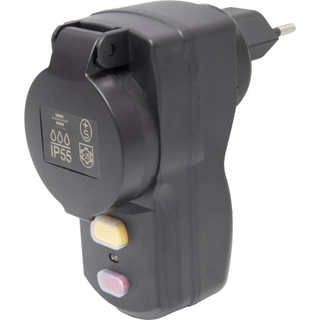 Personenschutz-Adapter PD31A IP55 / Personenschutzstecker für aussen (zweipolige Abschaltung, 30mA)