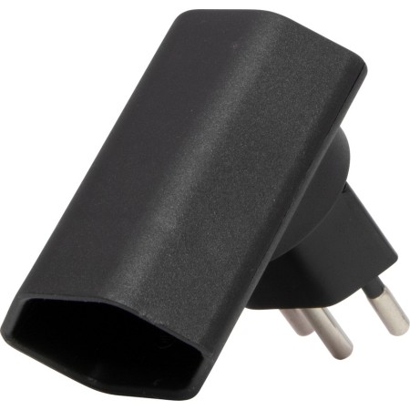 cleverLINE Winkeladapter schwarz, drehbar bis 300° *CH*