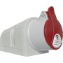 CEE-Wandsteckdose IP44 / CEE-Wandsteckdose für den Aussenbereich (400V/16A, ideal für Baustellen oder Industrie)