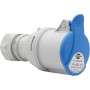 CEE-Kupplung 230V/32A für die Verwendung im Aussenbereich (IP44, mit schraubbarer Anschlusstechnik, 3-polig)
