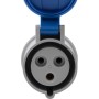 CEE-Kupplung 230V/32A für die Verwendung im Aussenbereich (IP44, mit schraubbarer Anschlusstechnik, 3-polig)