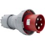 CEE-Stecker 125A (Starkstrom-Stecker 400V, 5-polig, Staub- und wasserdicht IP67)