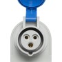 CEE-Wandsteckdose IP44 / CEE-Wandsteckdose für den Aussenbereich (230V/16A, ideal für Baustellen oder Industrie)