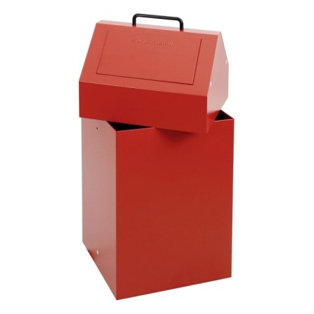 Abfalltrennung 45, stationär, RAL 3000/3000, 45 Ltr.