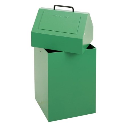 Abfalltrennung 45, stationär, RAL 6024/6024, 45 Ltr.