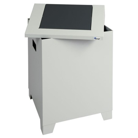 Abfalltrennung PWK, RAL 7035/7016, 73 Liter