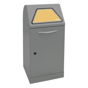 Abfalltrennung Modul-Vario 60, graualu-struktur, ProSlide-System, 60 Liter Abfalltrennung Modul-Vario 60, graualu-struktur, ProSlide-System, 60 Liter