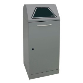 Abfalltrennung Modul-Vario 120, graualu-struktur, ProSlide-System, 120 Liter Abfalltrennung Modul-Vario 120, graualu-struktur, ProSlide-System, 120 Liter