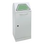 Abfalltrennung Modul-Vario 75, lichtgrau, ProSlide-System, 75 Liter