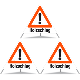TRIOPAN Faltsignal 70 Tagesleuchtend mit Etui (3x Holzschlag) TRIOPAN Faltsignal 70 Tagesleuchtend mit Etui (3x Holzschlag)