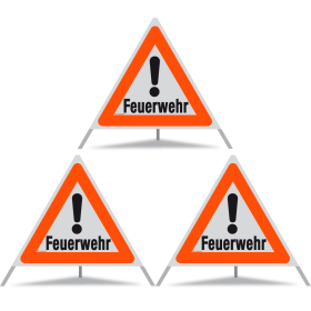 TRIOPAN Faltsignal 90 R1 Reflektierend mit Etui (3x Feuerwehr) TRIOPAN Faltsignal 90 R1 Reflektierend mit Etui (3x Feuerwehr)