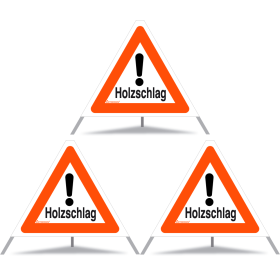 TRIOPAN Faltsignal 60 Tagesleuchtend mit Etui (3x Holzschlag) TRIOPAN Faltsignal 60 Tagesleuchtend mit Etui (3x Holzschlag)
