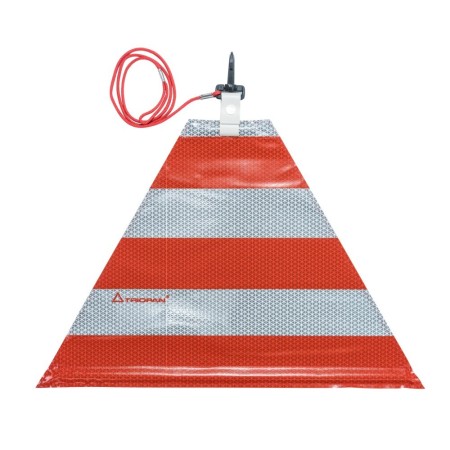 Warnsignal dreieckig flach R2 Retro-reflektierend