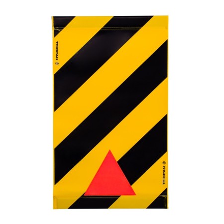 Warnsignal für Hebebühne mit Reflexecke