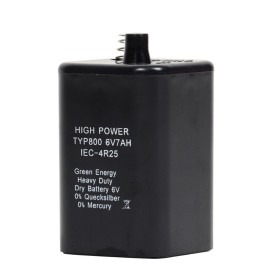 Batterie Typ 800, 6V, 7Ah 4R2 Retro-reflektierend5/6V Batterie Typ 800, 6V, 7Ah 4R2 Retro-reflektierend5/6V