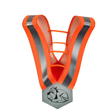 Diamant-Gurt rot / Ausführung Hund