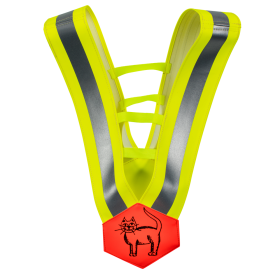 Diamant-Gurt gelb / Ausführung Katze