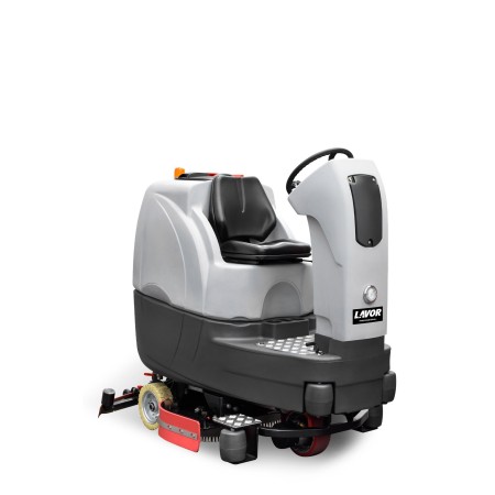 Lavor Akku Aufsitz-Scheuersaugmaschine mit Kehr- und Schrubbsystem COMFORT S-R 100