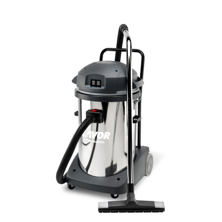 Nass-/Trockensauger DOMUS IF 2400W, 78L, 2x motoren, Inox