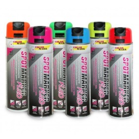 12x stk. Markierfarbe - Colormark - Spotmarker FLUO mit Sicherheitskappe, 500 ml 12x stk. Markierfarbe - Colormark - Spotmarker FLUO mit Sicherheitskappe, 500 ml