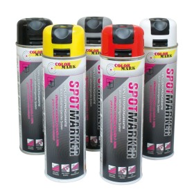 12x stk. Markierfarbe - Colormark - Spotmarker mit Sicherheitskappe, 500 ml 12x stk. Markierfarbe - Colormark - Spotmarker mit Sicherheitskappe, 500 ml
