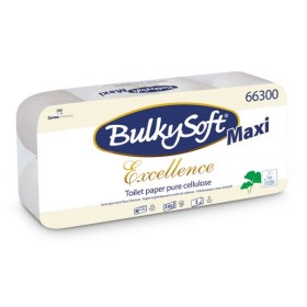 Bulkysoft Excellence Toilettenpapier Kleinrollen 72 Rollen (9 x 8)
