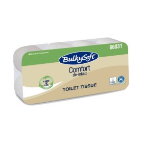 Bulkysoft Comfort Toilettenpapier Kleinrollen 72 Rollen (9 x 8)