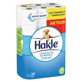 Hakle Sagenhafte Sauberkeit Toilettenpapier Kleinrollen 30 Rollen Hakle Sagenhafte Sauberkeit Toilettenpapier Kleinrollen 30 Rollen