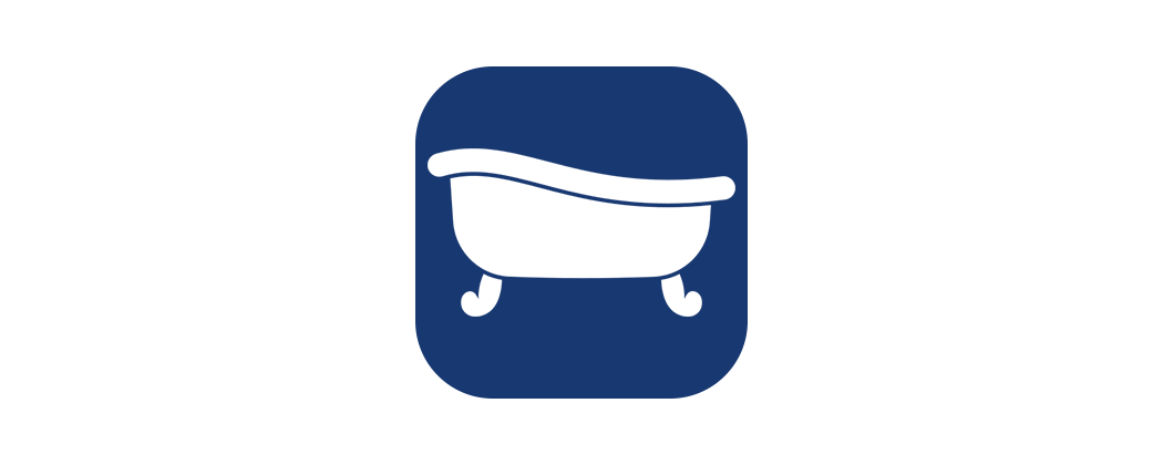 Freistehender Whirlpool