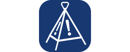 Signaux pliables fluorescents (jour) | Pro | SUVA | Gross Schweiz AG