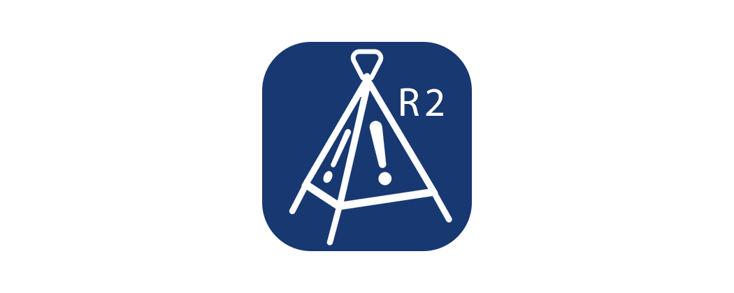 Faltsignale R2 Retro-reflektierend