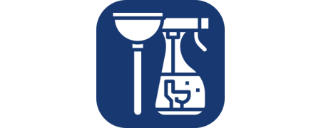 Pulitore per troppo pieno e scarico